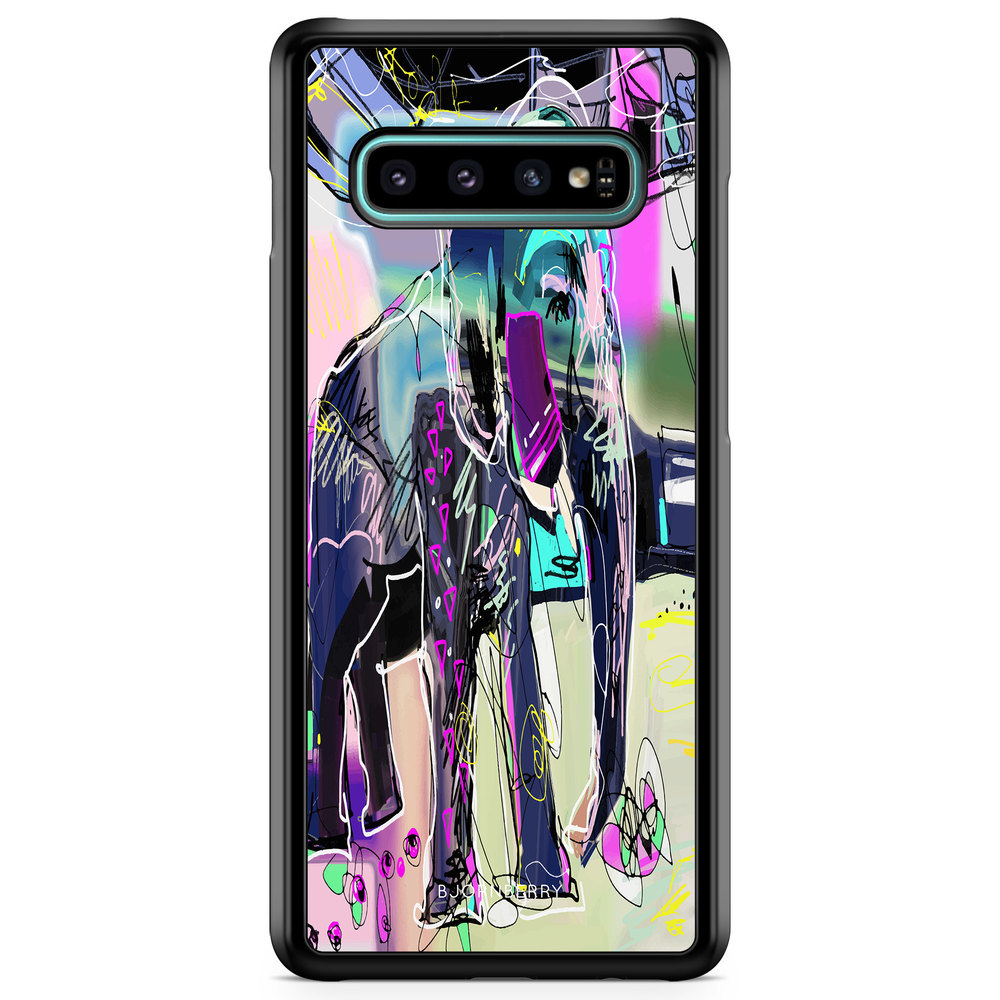 Samsung Galaxy S10 Plus Case - Abstract Elephant