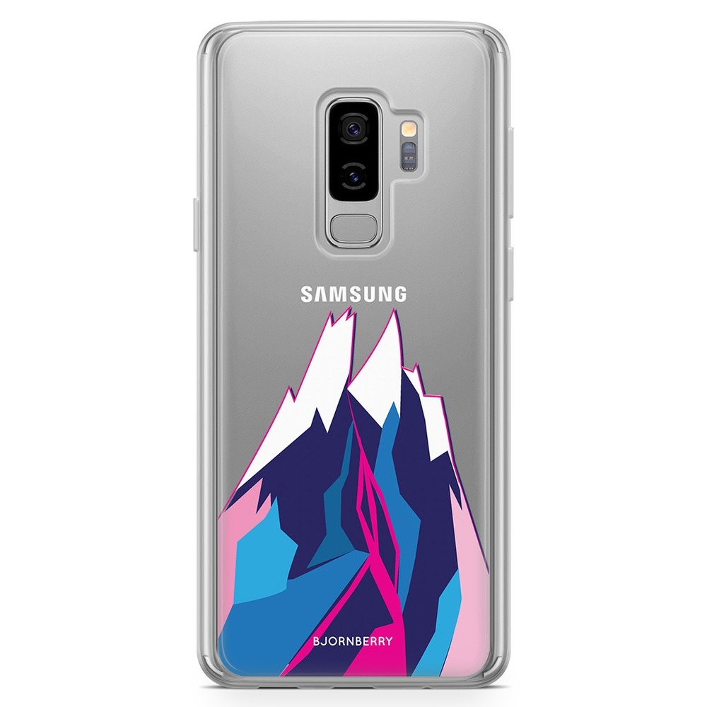 Samsung Galaxy S9 Plus Fashion Case - Pink Mountain