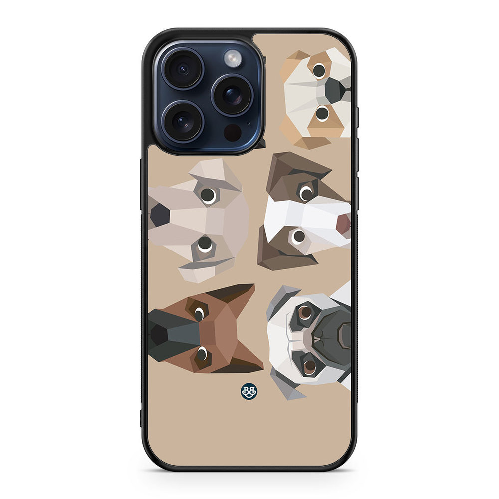 iPhone 15 Pro Max Case - Cute Dogs
