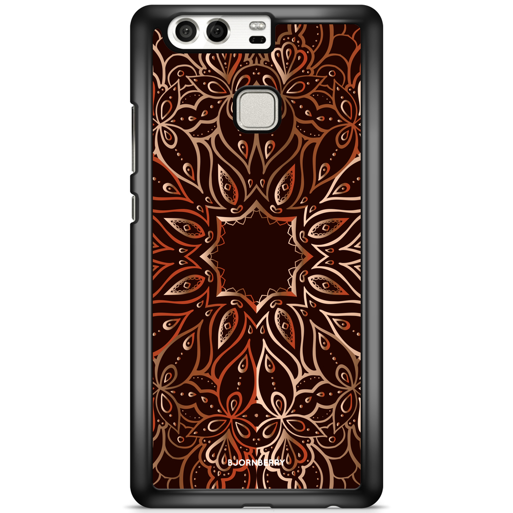 Huawei P9 Case - Bronze Mandala