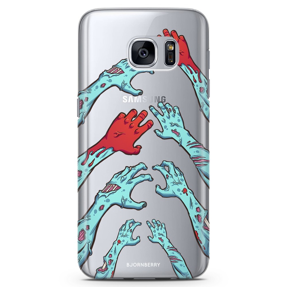 Samsung Galaxy S7 TPU Case - Zombie Hands