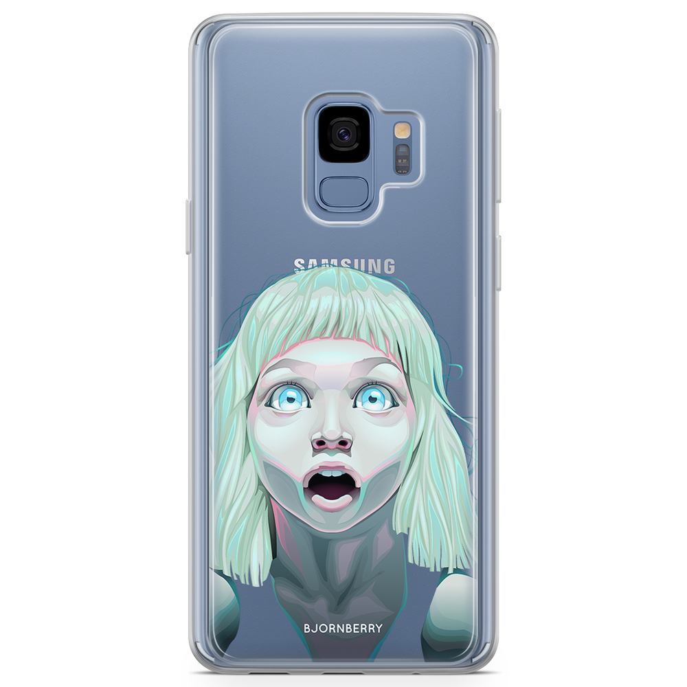 Samsung Galaxy S9 Fashion Case - Girl With Open Eyes