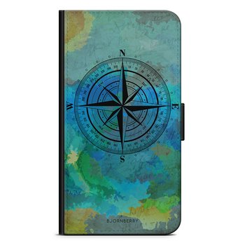 Samsung Galaxy A42 5G Wallet Case - Compass Background