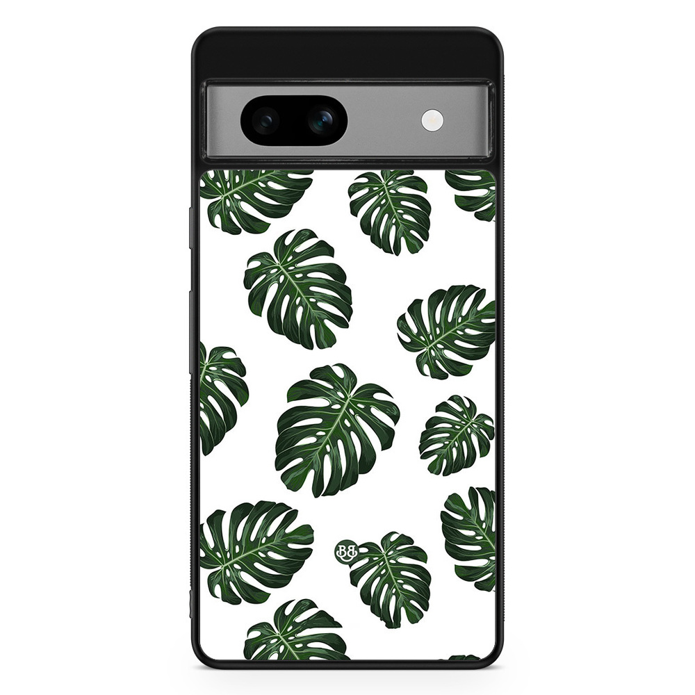 Google Pixel 7a Case - Monstera Pattern