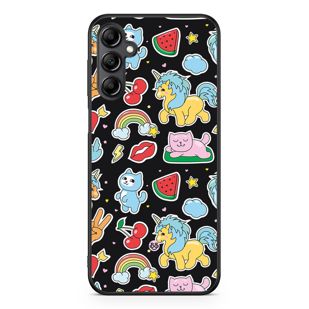 Samsung Galaxy A14 4G/5G Case - Cute Stickers