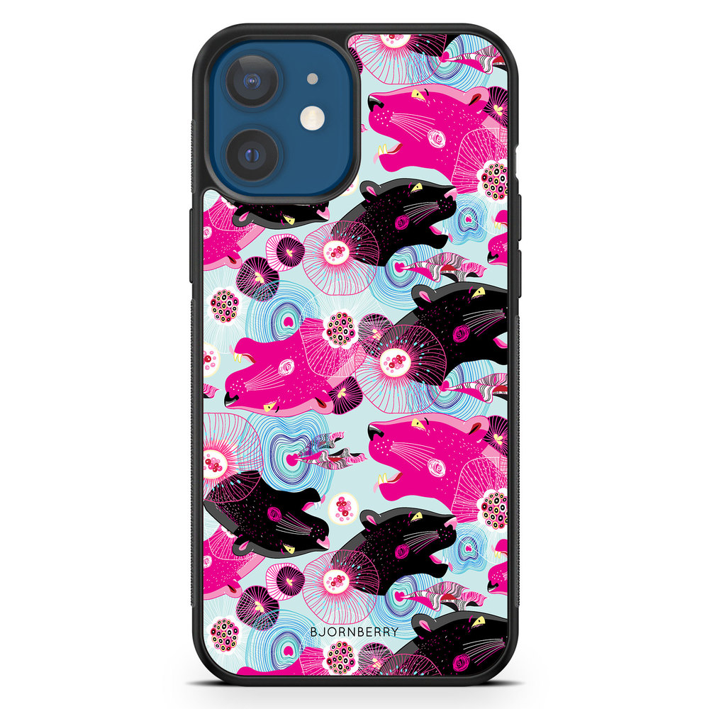iPhone 12 Mini Case - Panther Pattern
