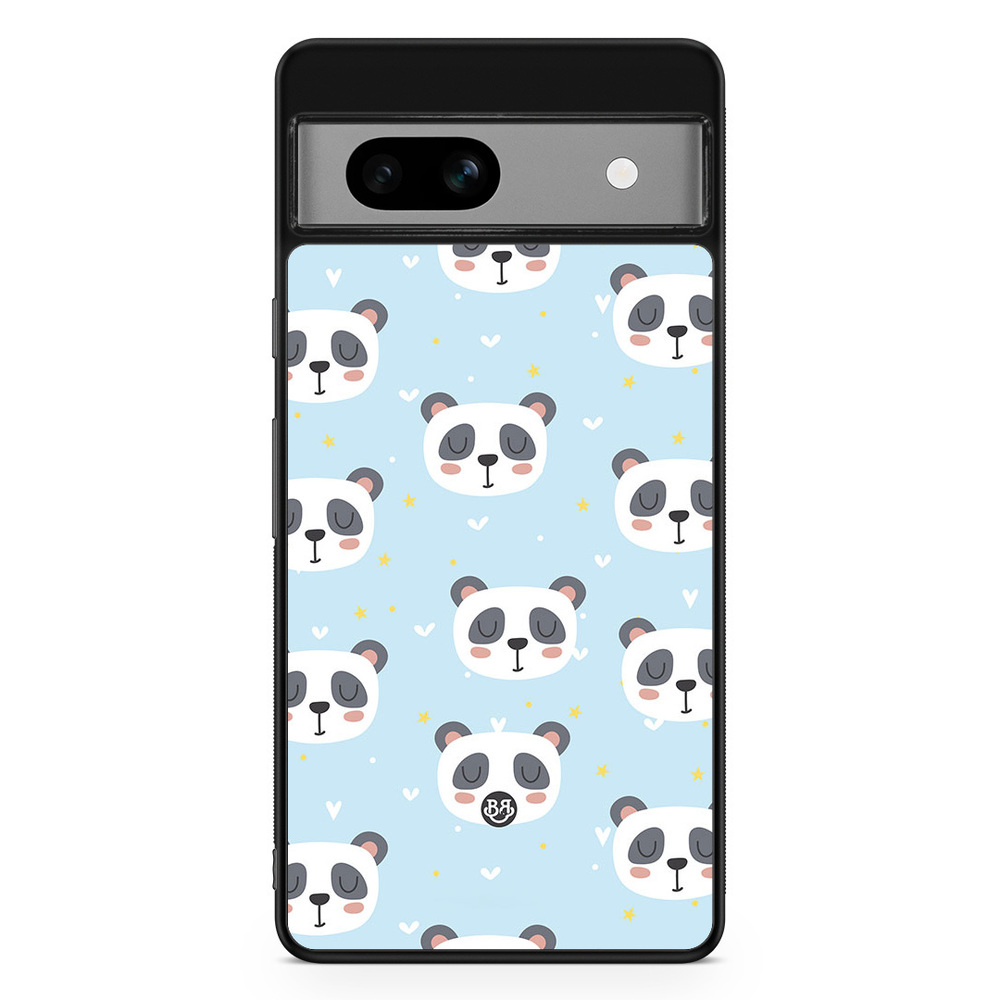 Google Pixel 7a Case - Panda Pattern