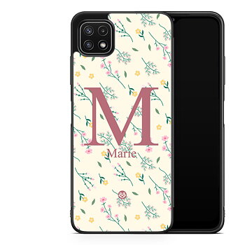 Samsung Galaxy A22 5G Custom Case - AWAKEN - Floral Elegance