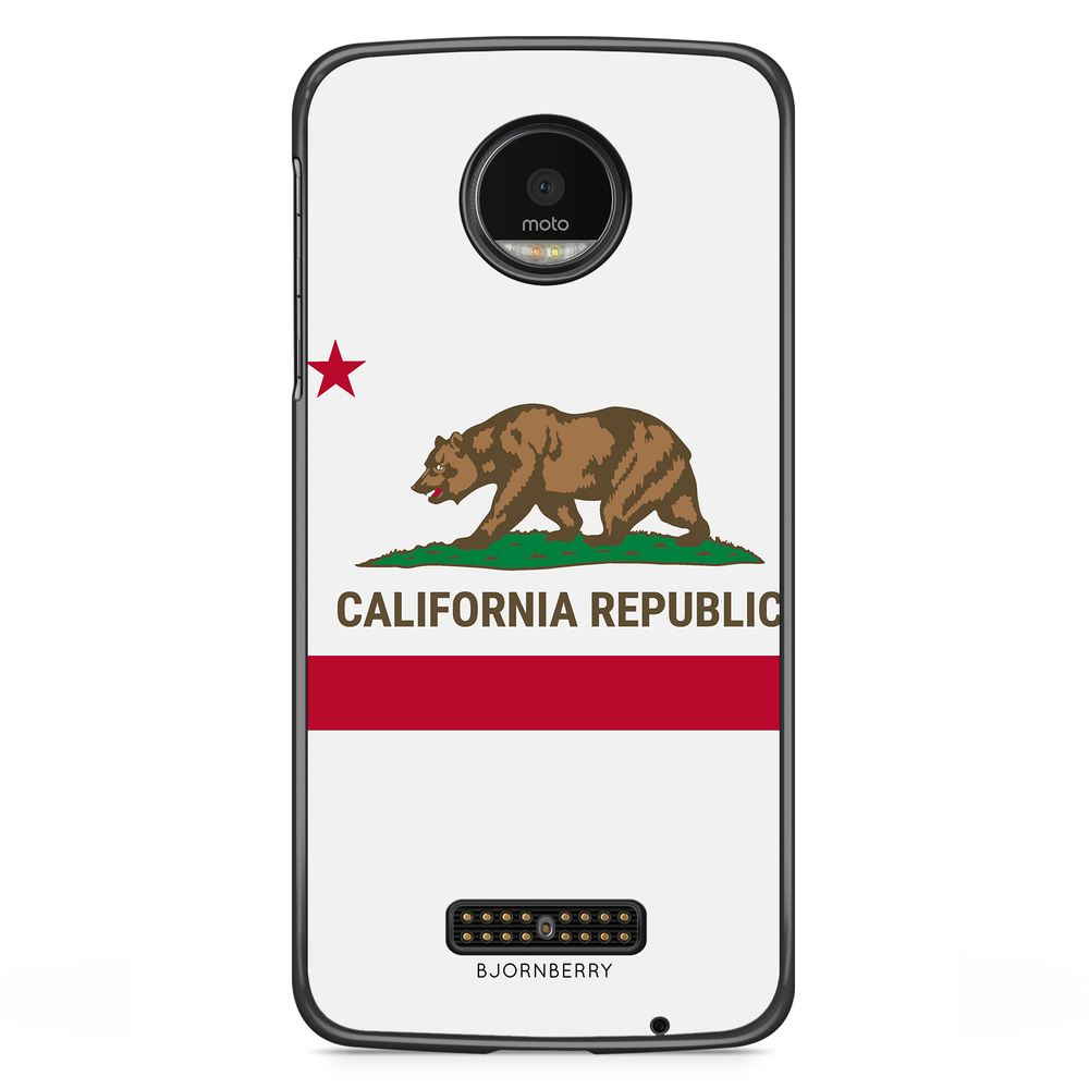 Moto Z2 Play Case - California Bear