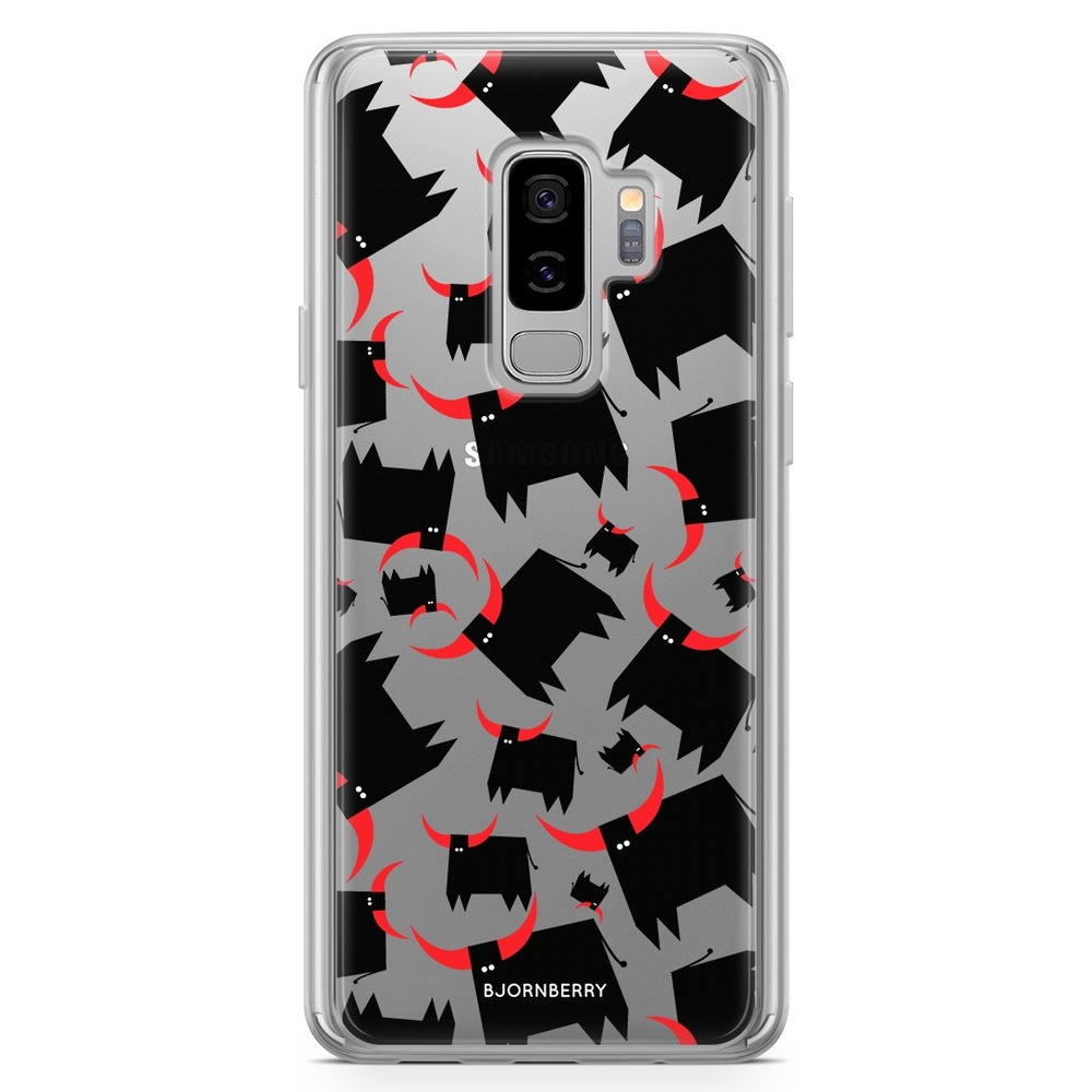 Samsung Galaxy S9 Plus Fashion Case - Bull Red Horns