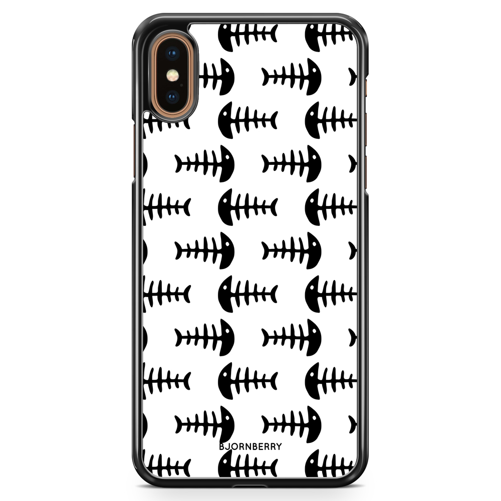 iPhone XS Max Case - Fish Skeleton