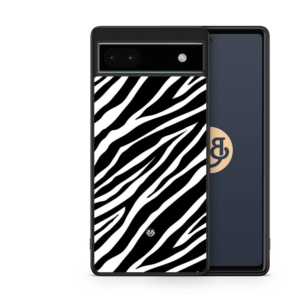 Google Pixel 6a Case - Zebra
