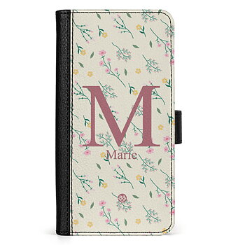 Google Pixel 7A Custom Wallet Case - AWAKEN - Floral Elegance