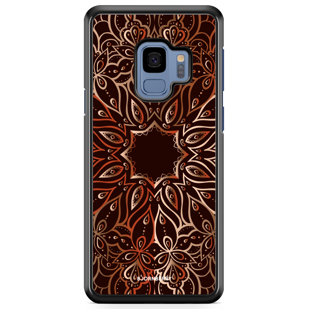 Samsung Galaxy S9 Case - Bronze Mandala