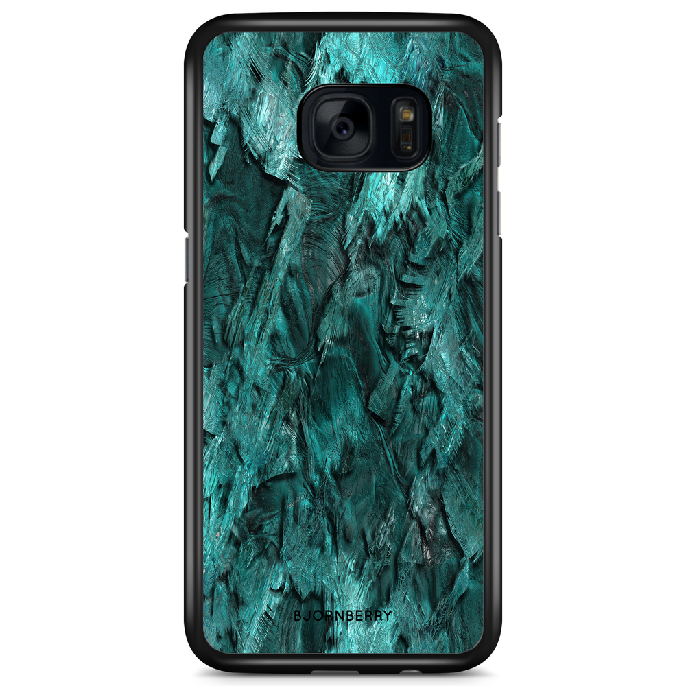 Samsung Galaxy S7 Case - Green Crystal