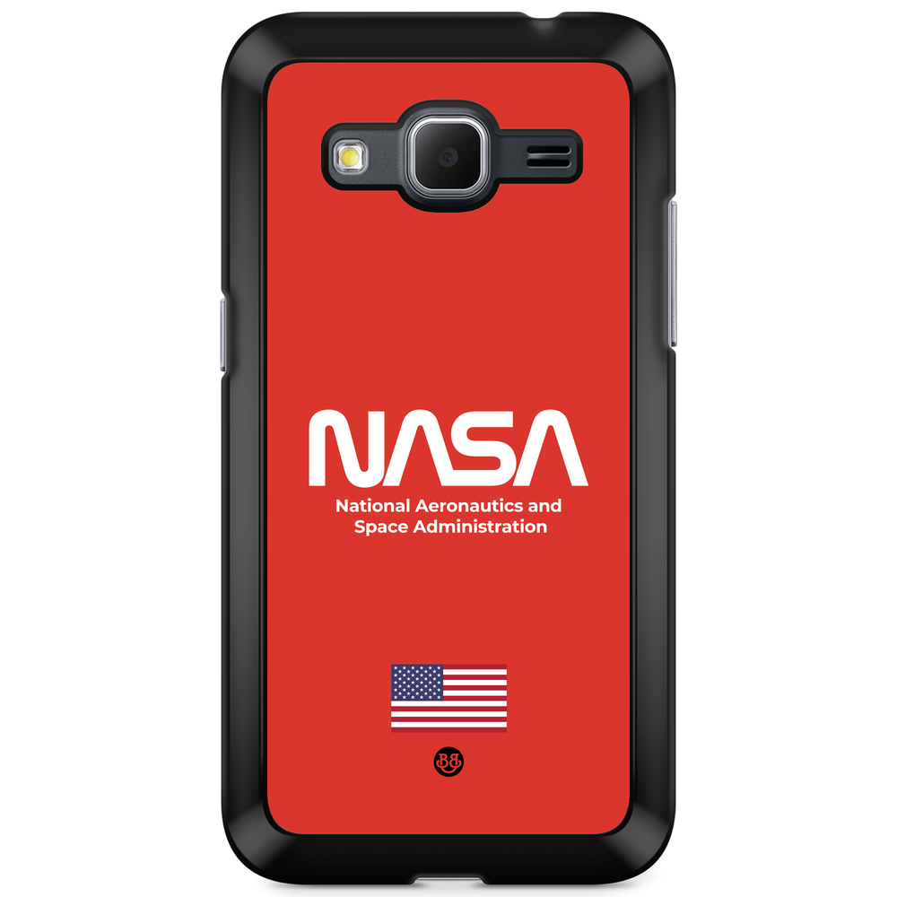 Samsung Galaxy Core Prime Case - NASA Worm Red