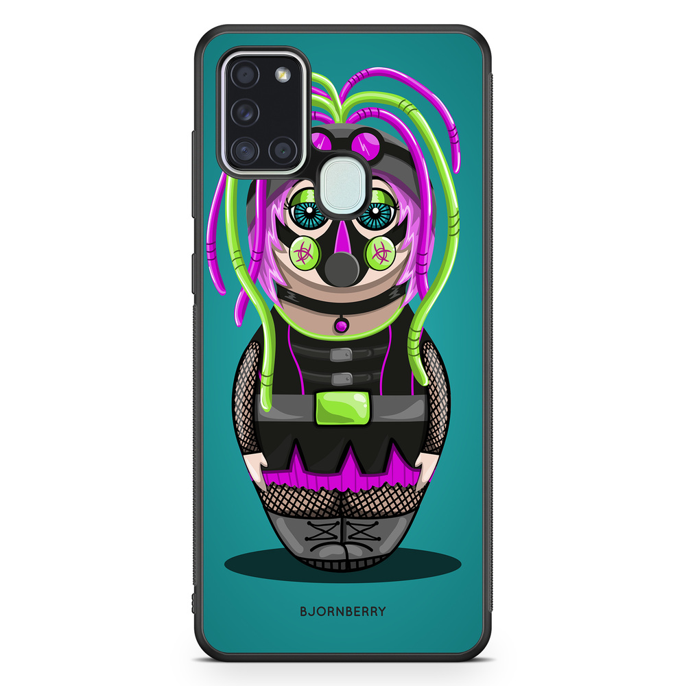 Samsung Galaxy A21s Case - Cyber-Goth