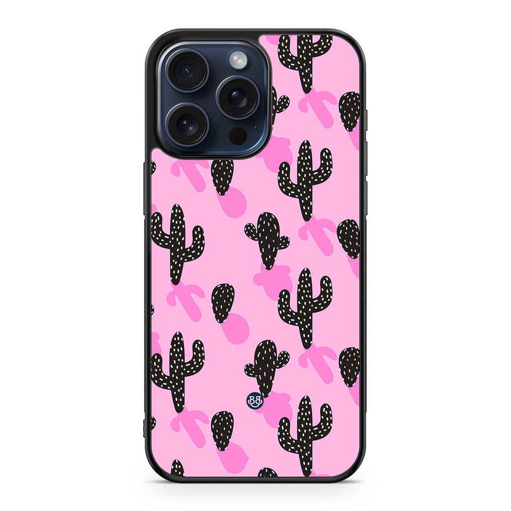 iPhone 15 Pro Max Case - Cactus Pattern