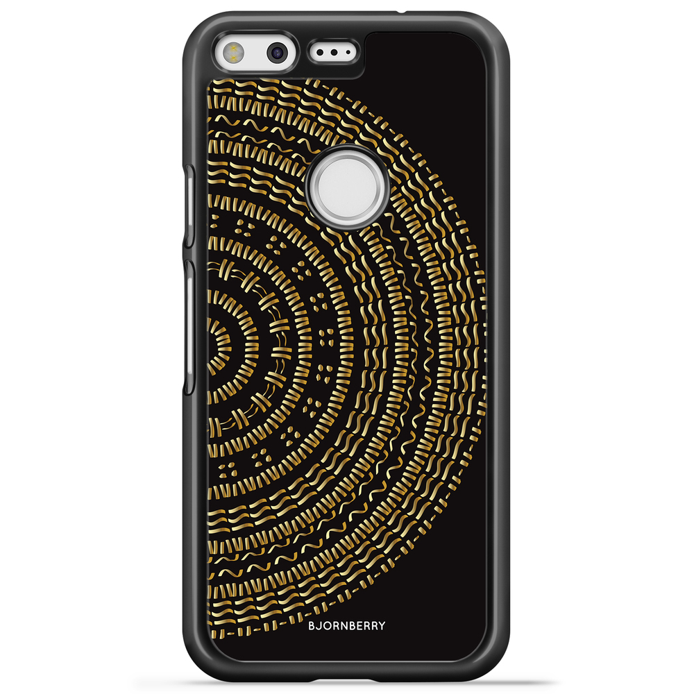 Google Pixel Case - Mandala Gold/Black
