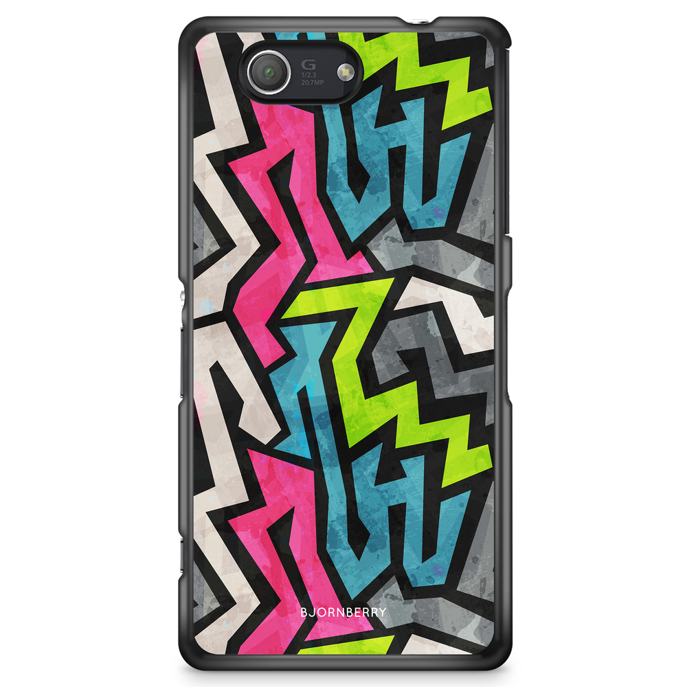 Sony Xperia Z3 Compact Case - Grunge Graffiti