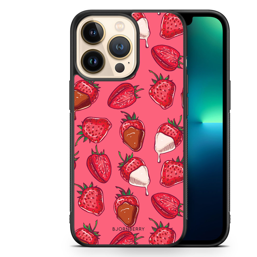 iPhone 13 Pro Case - Strawberry Chocolate