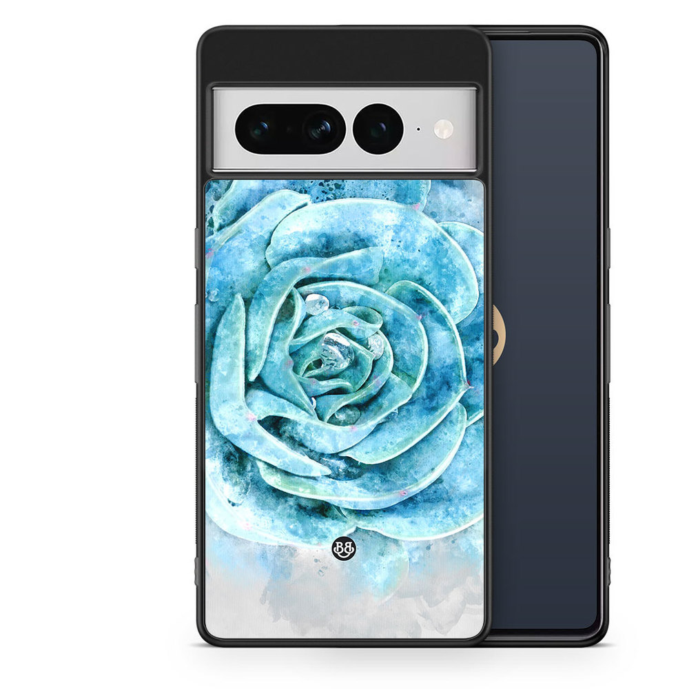 Google Pixel 7 Pro Case - Blue Cactus