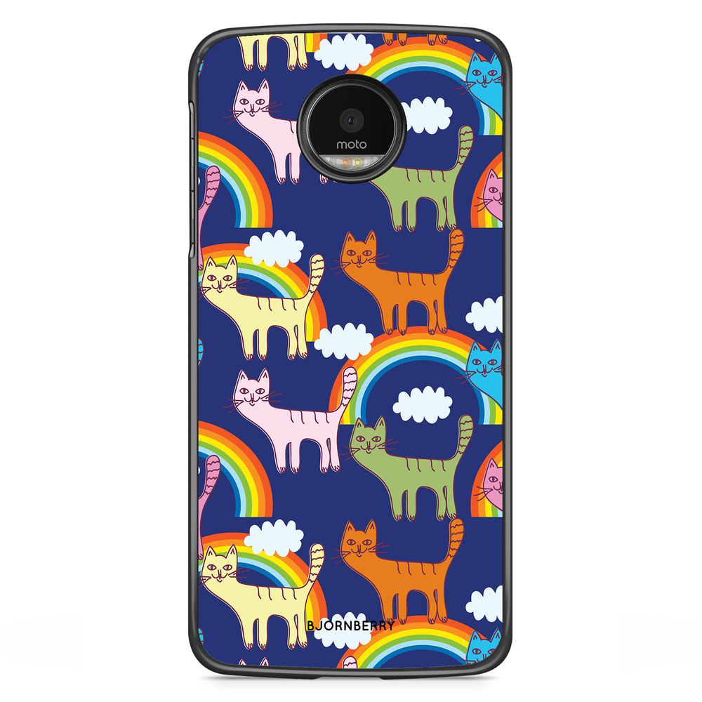 Motorola Moto G5S Plus Case - Cats & Rainbows