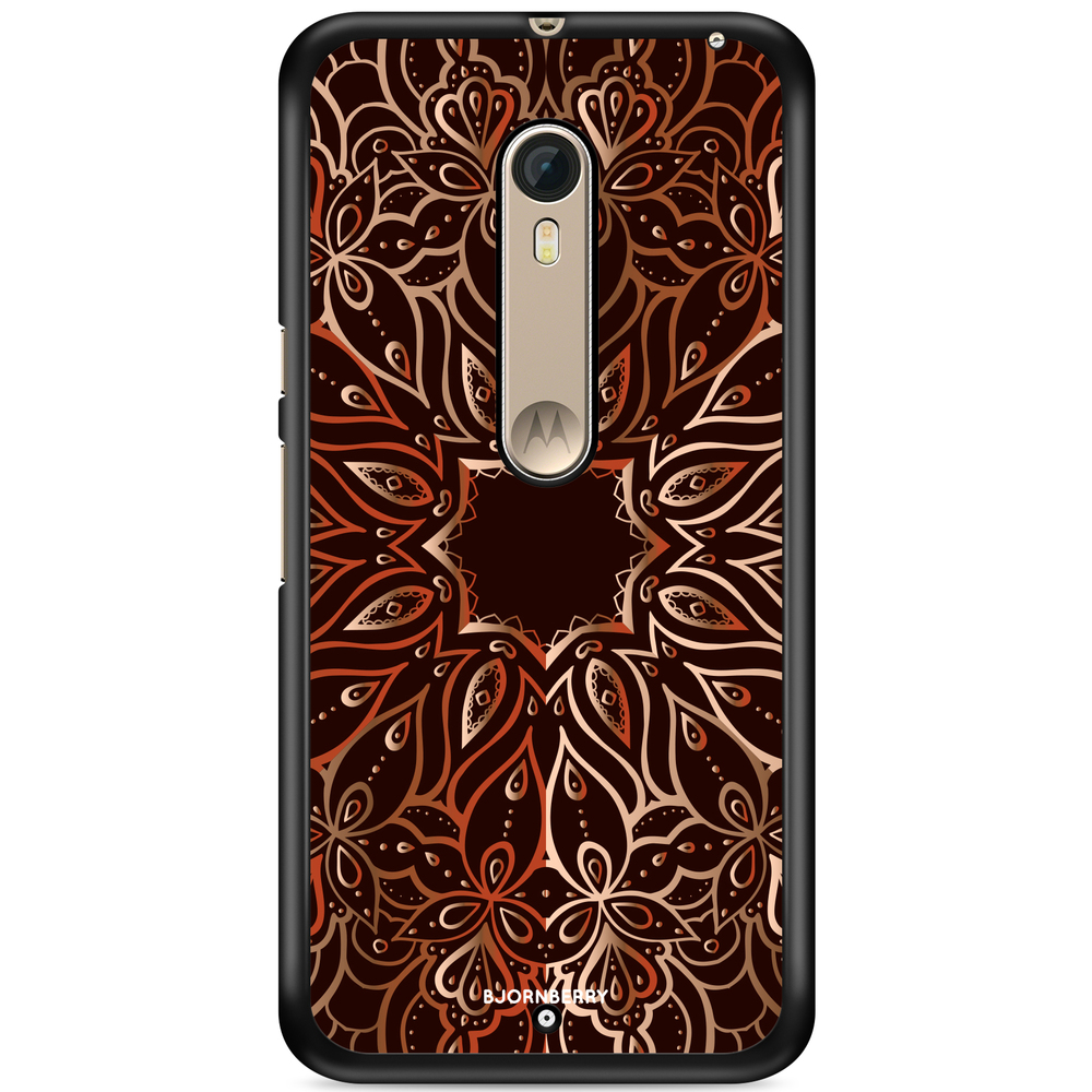 Moto X Style Case - Bronze Mandala