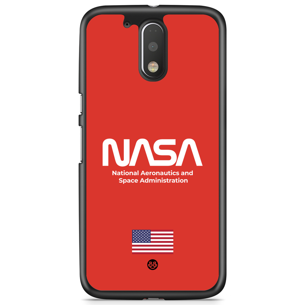 Moto G4/G4 Plus Case - NASA Worm Red