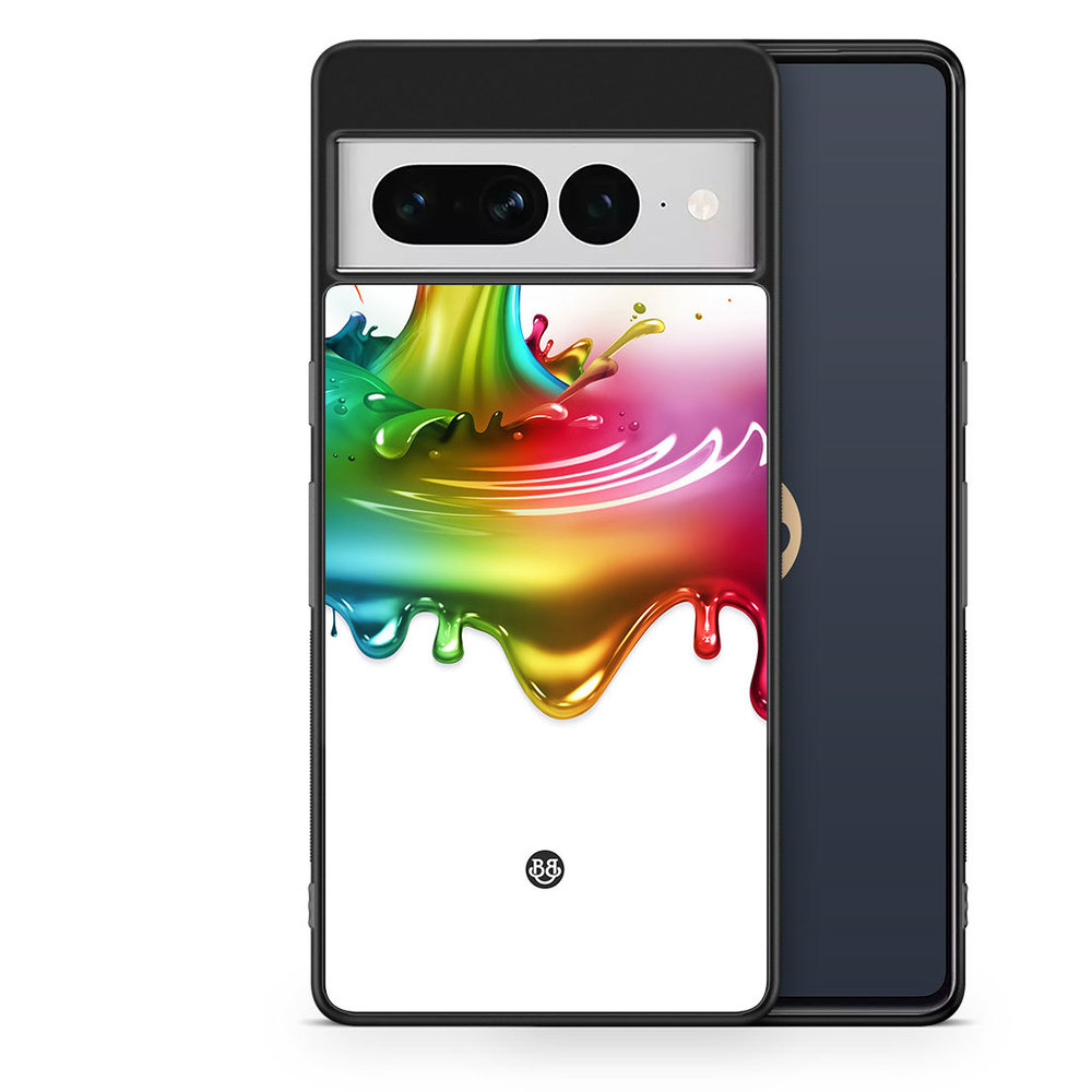 Google Pixel 7 Pro Case - Rainbow Splash