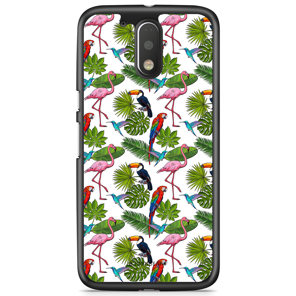 Moto G4/G4 Plus Case - Tropical Pattern