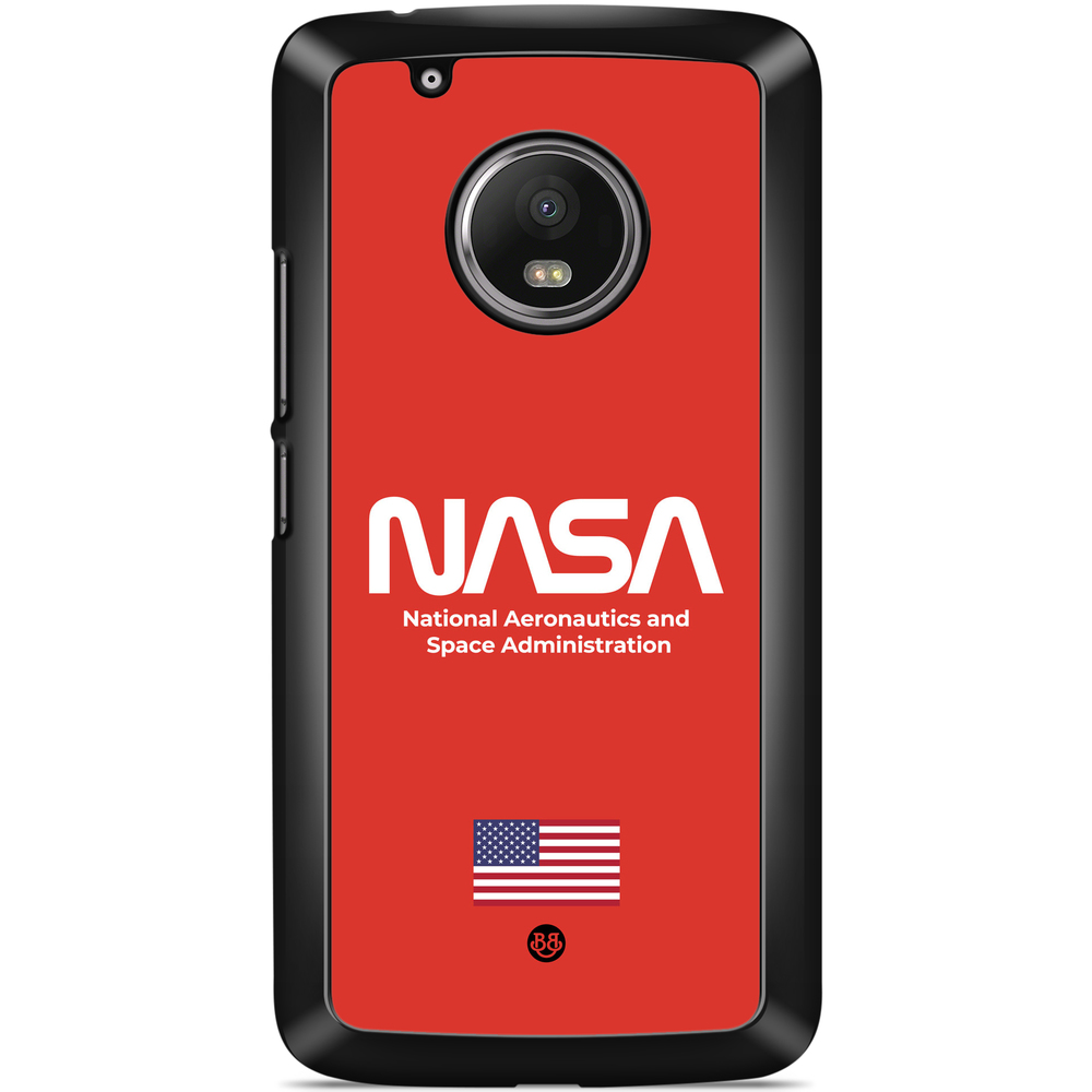 Moto G5 Plus Case - NASA Worm Red