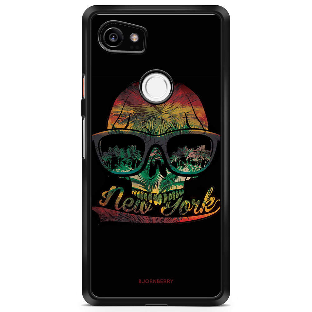 Google Pixel 2 XL Case - New York Skull