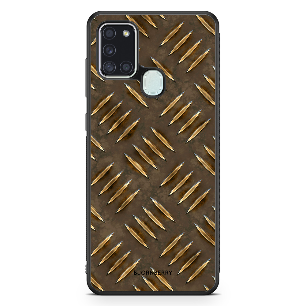 Samsung Galaxy A21s Case - Steel Pattern
