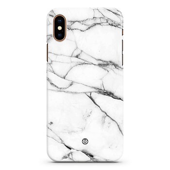 iPhone XS Max Premium Skal - White Marble