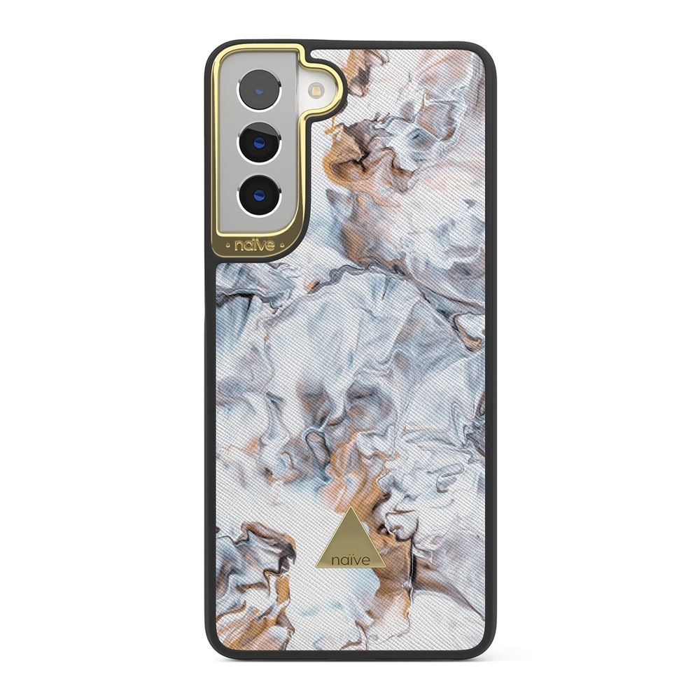 Naive Samsung Galaxy S21 Plus Case - Icy Caramel