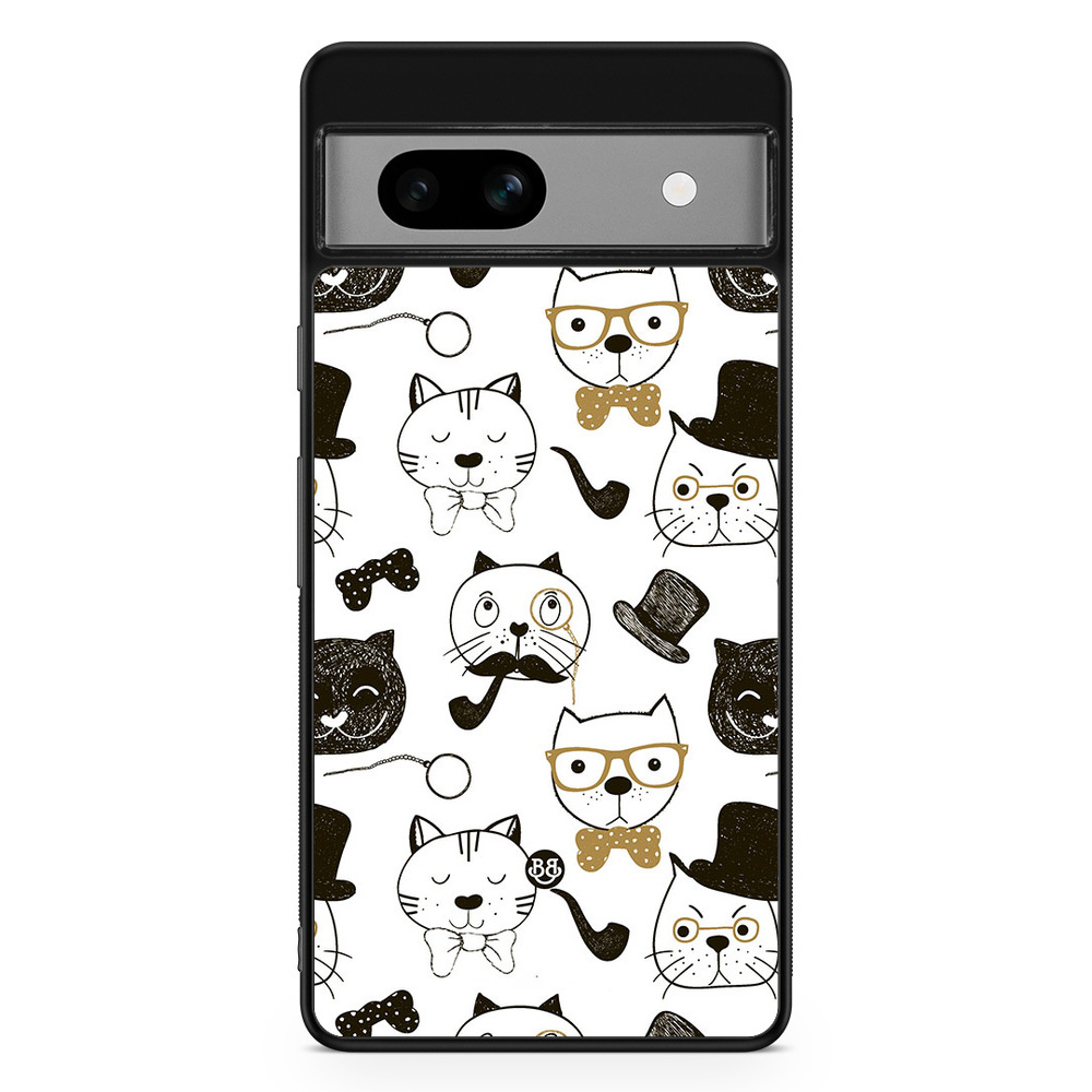 Google Pixel 7a Case - Cartoon cats