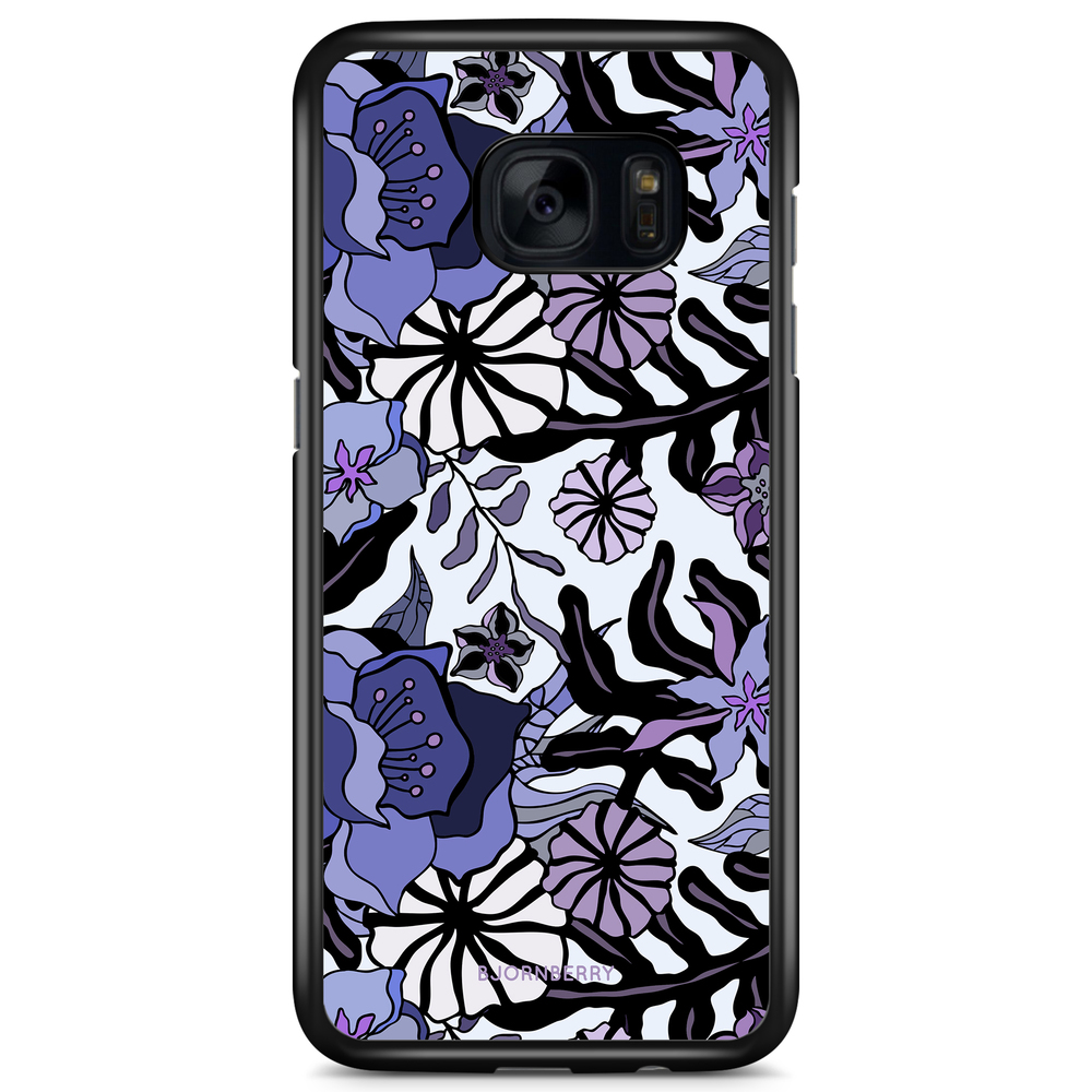 Samsung Galaxy S7 Case - Purple Flowers