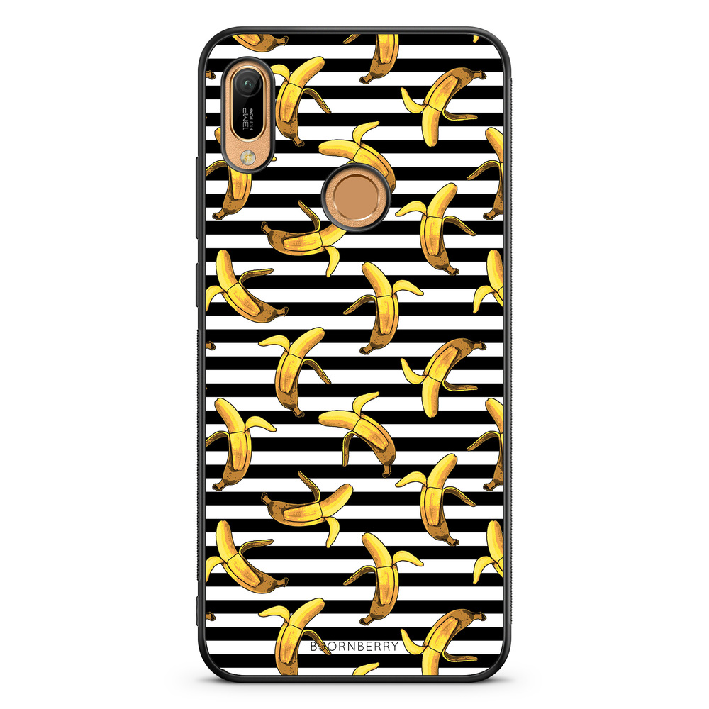 Huawei Y6 2019 Case - Banana Pattern