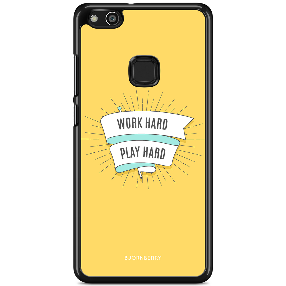 Huawei P10 Lite Case - Work hard play hard