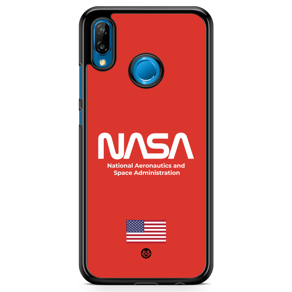 Huawei P20 Lite Case - NASA Worm Red