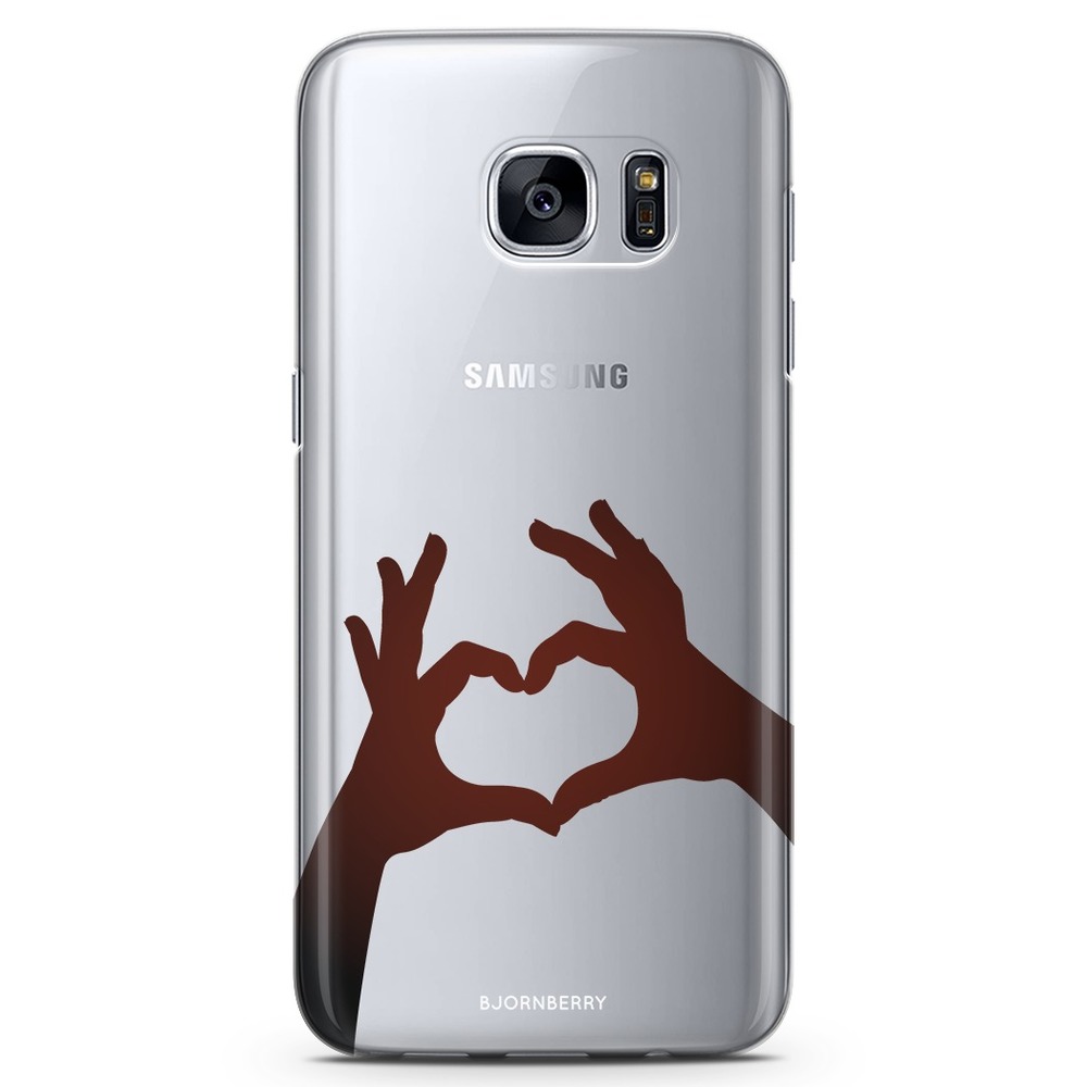 Samsung Galaxy S7 TPU Case - Hands Heart