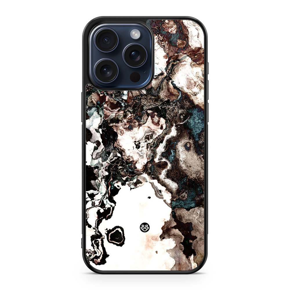 iPhone 15 Pro Max Case - Marble Brown