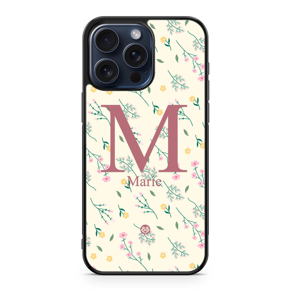 iPhone 15 Pro Max Custom Case - AWAKEN - Floral Elegance