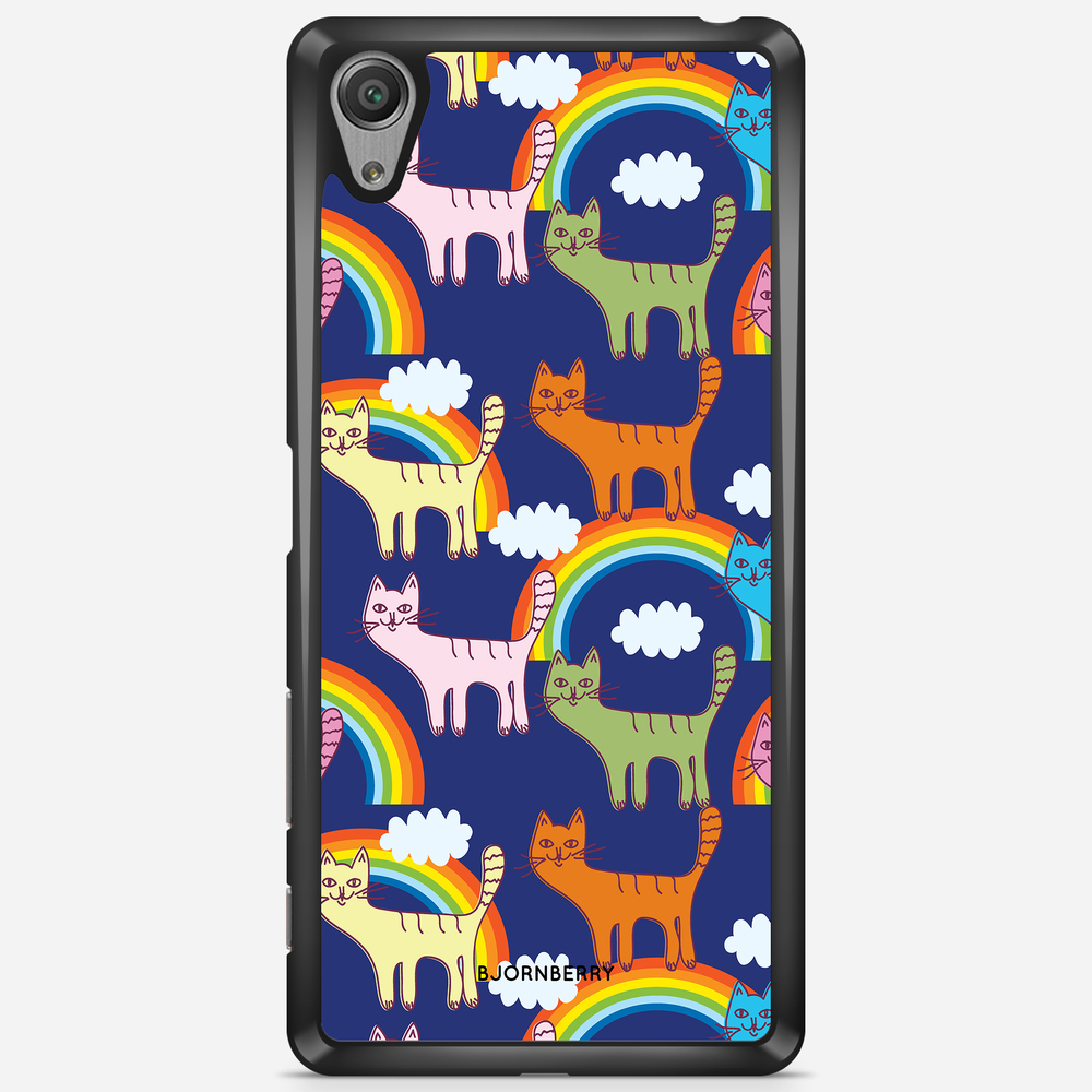 Sony Xperia X Performance Case - Cats & Rainbows