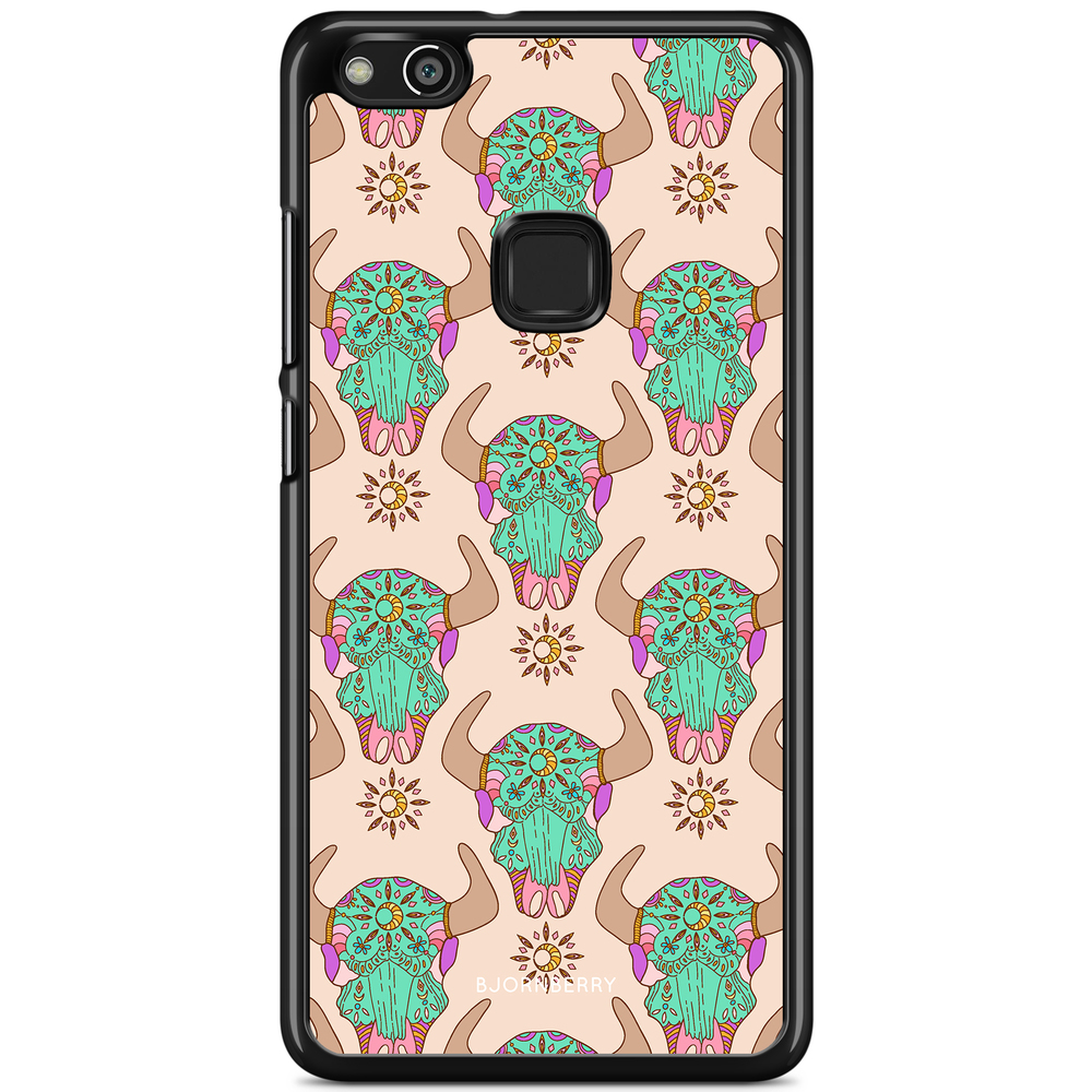 Huawei P10 Lite Case - Beautiful Skulls