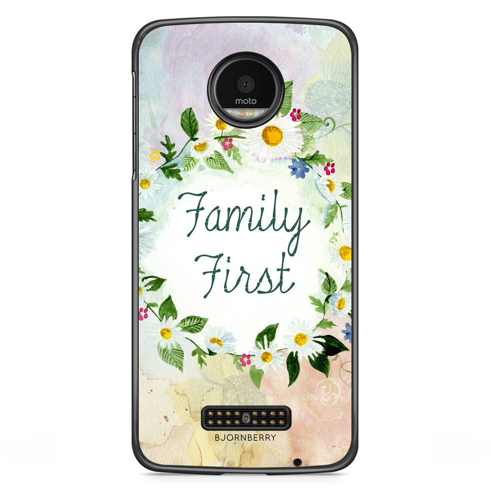 Moto Z2 Play Case - Family First
