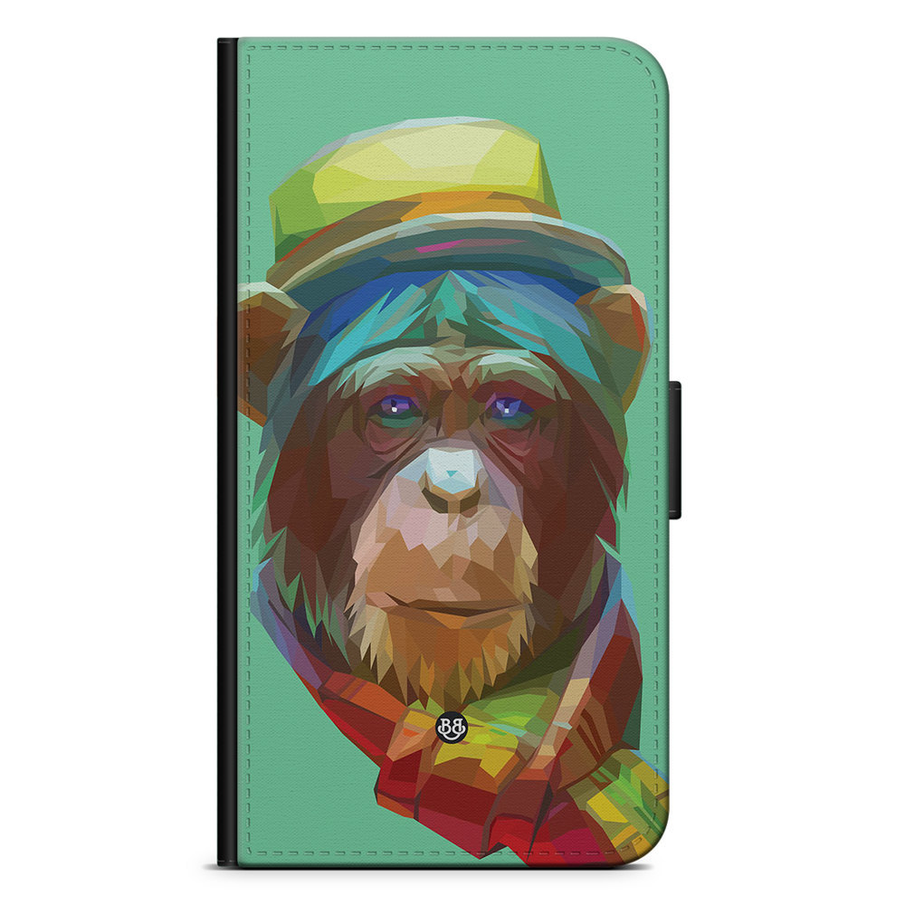 Motorola Moto E20 Wallet Case - Monkey