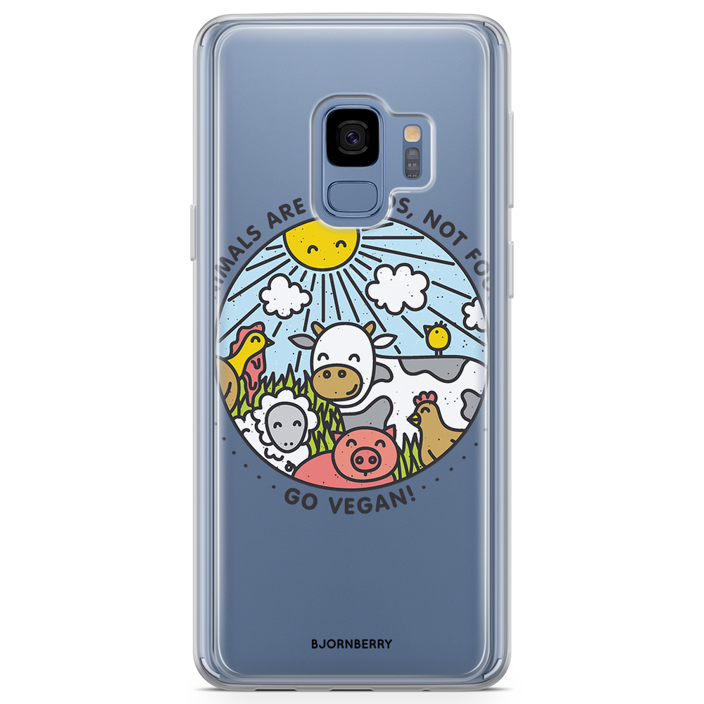 Samsung Galaxy S9 Fashion Skal - Friends, Not Food