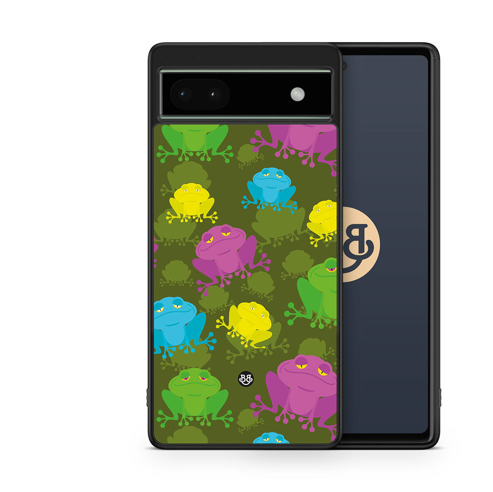 Google Pixel 6a Case - Frogs